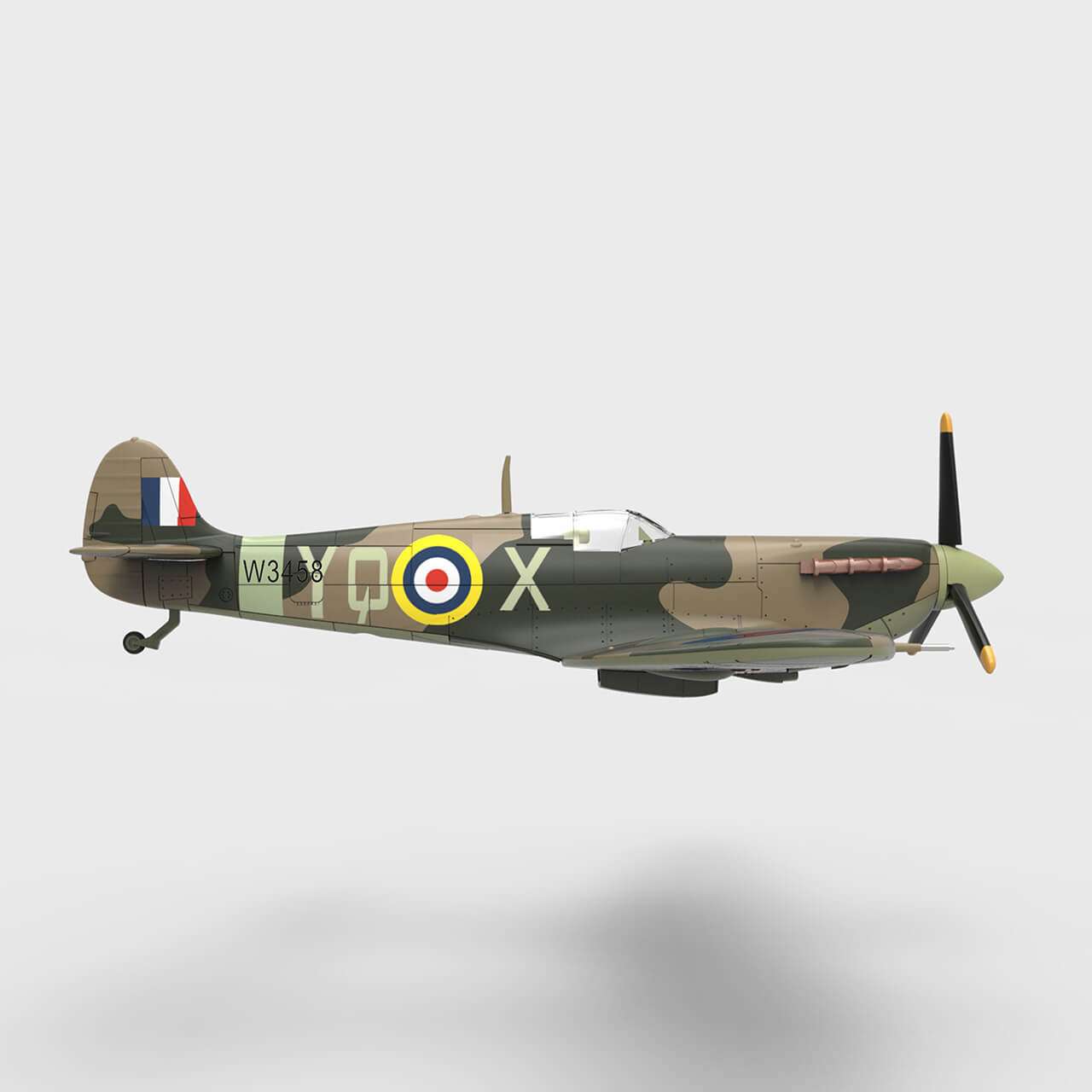 Supermarine Spitfire Mk Vb | Visto de Lado