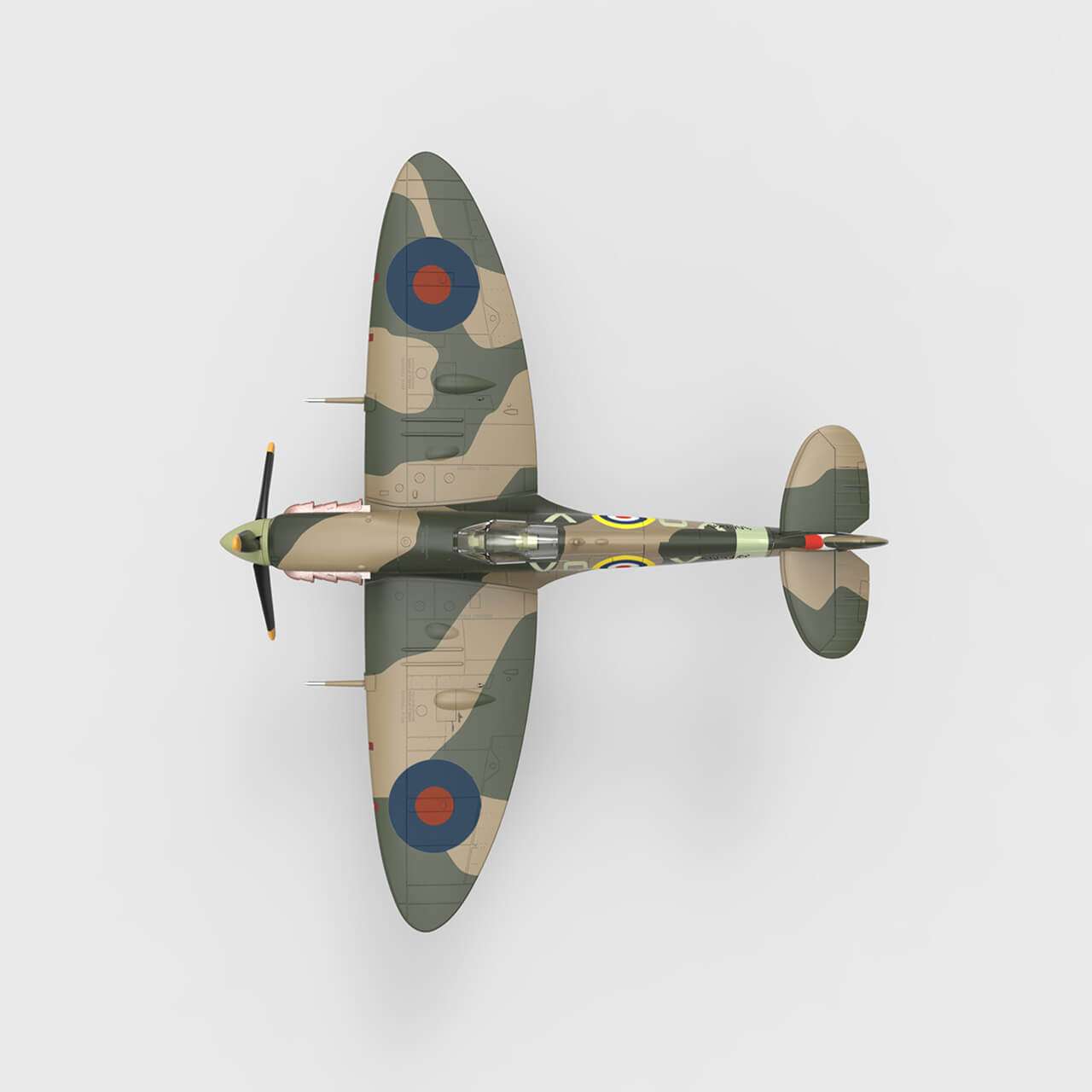 Supermarine Spitfire Mk Vb | Visto de Cima