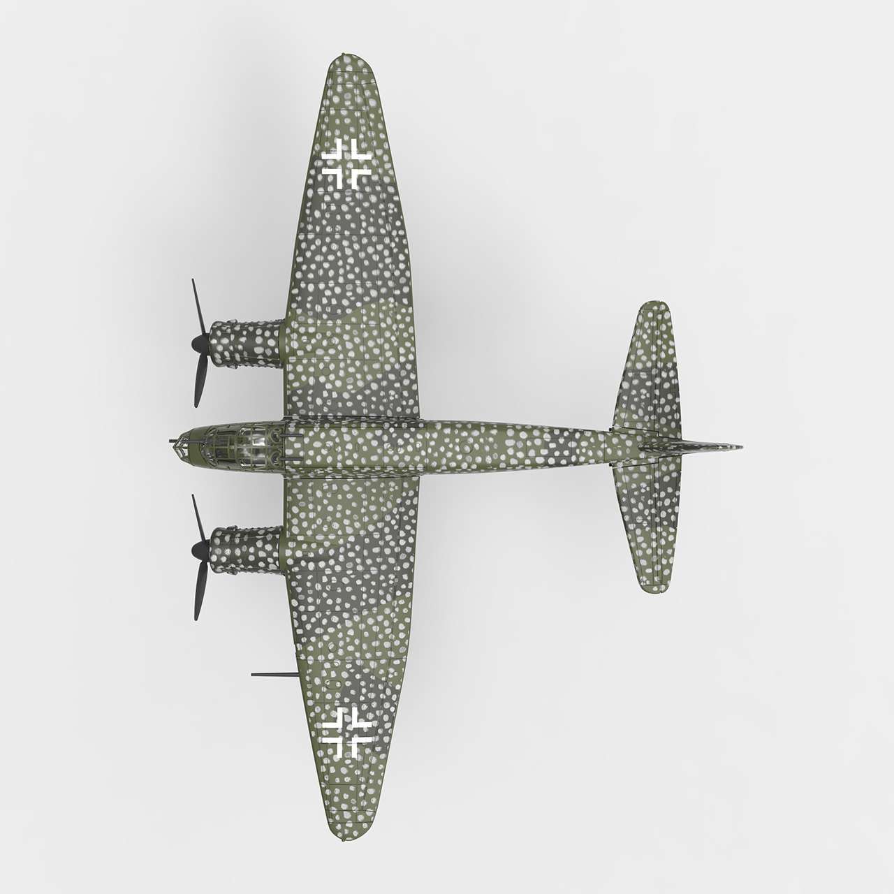 Junkers Ju 88 A-4 | Visto de Cima