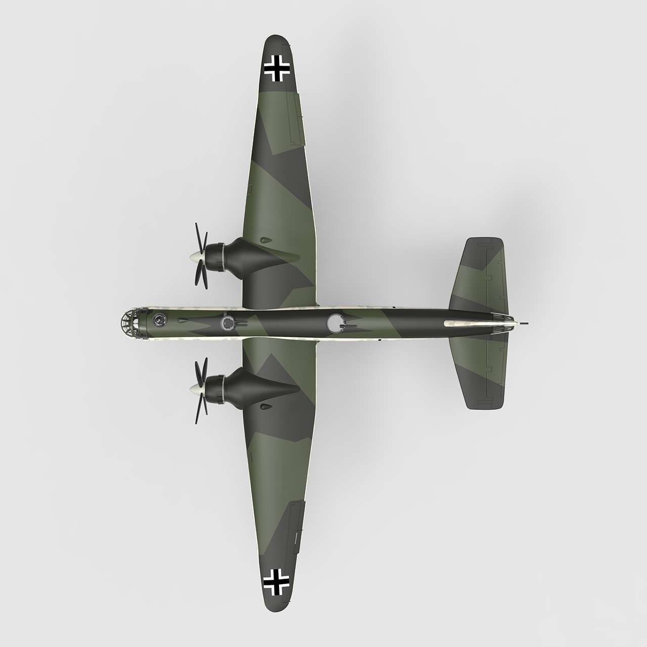 Heinkel HE177 | Visto de Cima