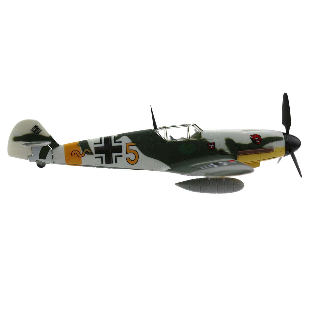 Messerschmitt Bf 109F-4 | Visto de Lado