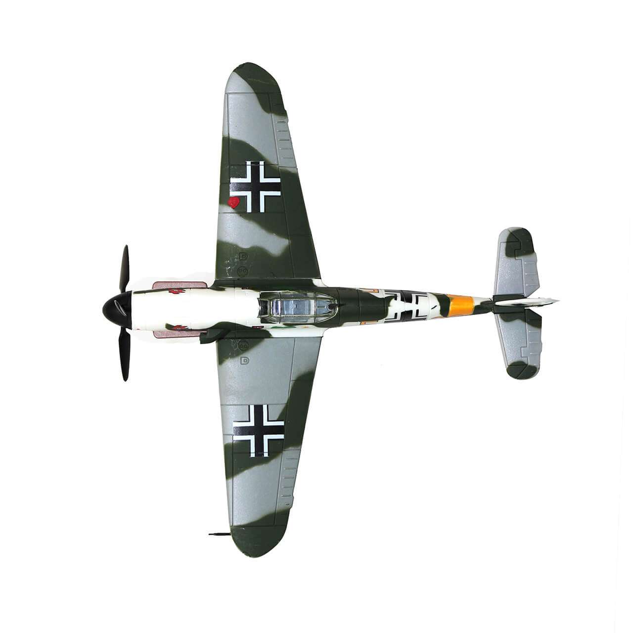 Messerschmitt Bf 109F-4 | Visto de Cima