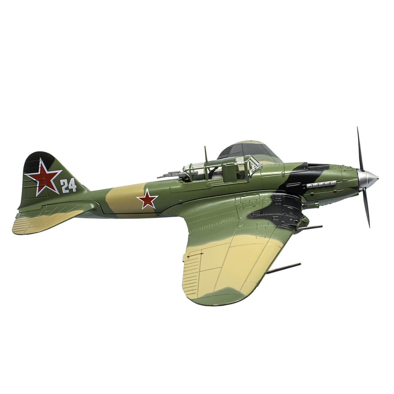 Ilyushin Il-2M3 Sturmovick | Visto de Lado