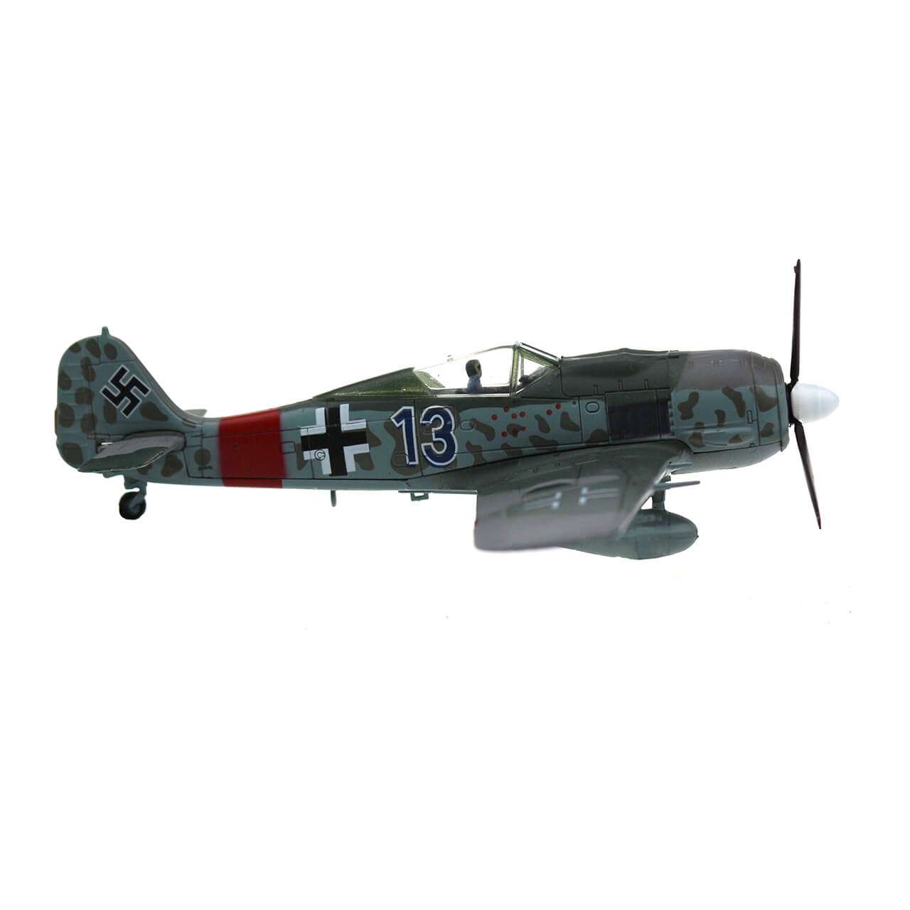 Focke-Wulf Fw 190A-8 | Visto de Lado