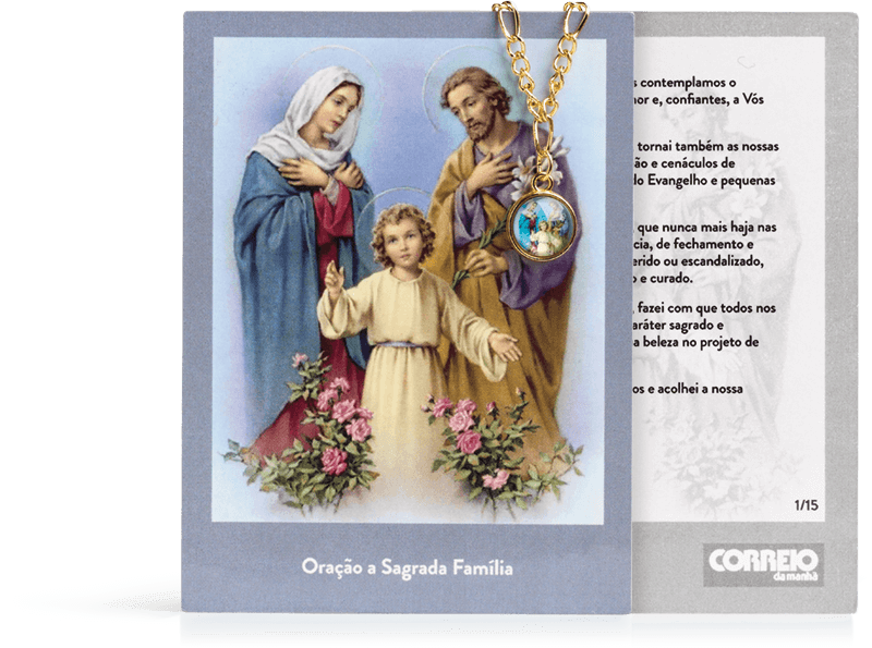 1ª Entrega: Fio + Medalha + Pagela