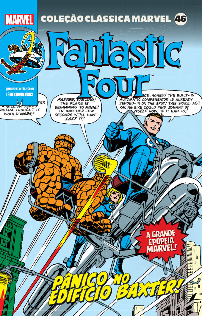 Fantastic Four 10: Pânico no Edifício Baxter!