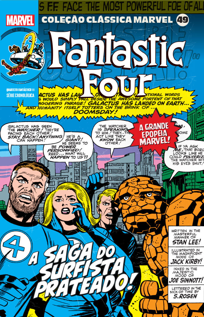 Fantastic Four 11: A Saga do Surfista Prateado!
