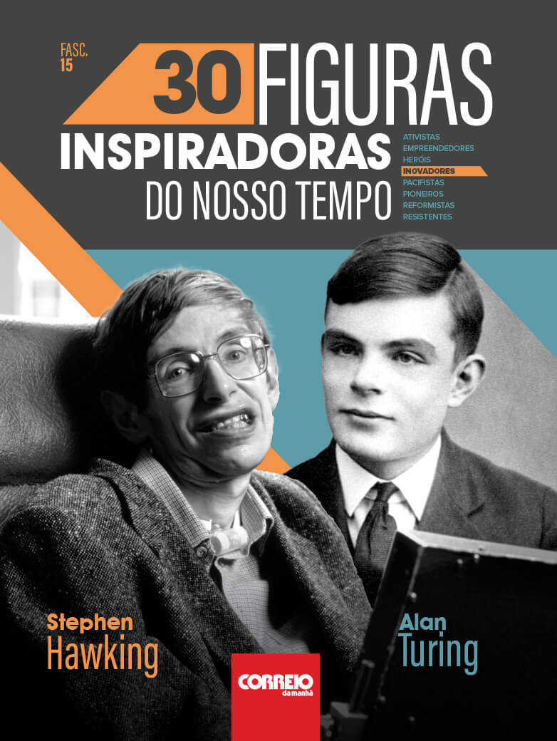 Stephen Hawking + Alan Turing