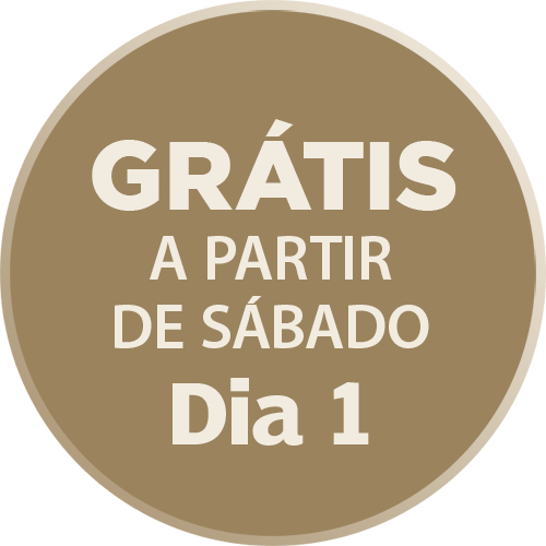 Grátis partir de saábdo | Dia 1