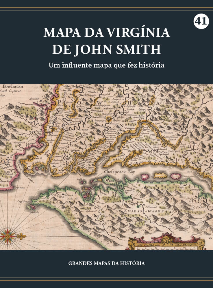 Mapa da Virgínia de John Smith - Um influente mapa que fez história